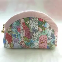 5-9 ハンドメイド　パッチワーク ミニポーチ