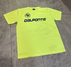 美品⭐︎Dalponte ダウポンチ Tシャツ Lサイズ　レモンイエロー　蛍光のサムネイル