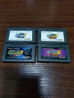ゲームボーイアドバンスソフトのみ　ロックマンエグゼ　４本セット