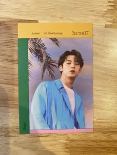 SEVENTEEN セブチ　ミンギュ　sector17 リパケ　ステッカー