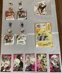 地獄楽グッズ　アクリルminiフィギュア、ステッカー、ジオラマフィギュア