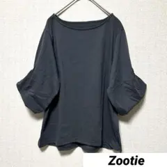 ୨୧ ズーティー L / LL ハングバルーンスリーブ プルオーバー 五分袖