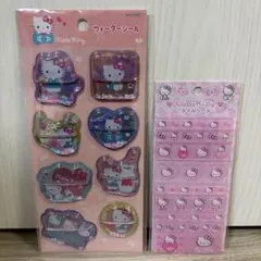 【正規品】ハローキティ ウォーターシール タイルシール 2個セット