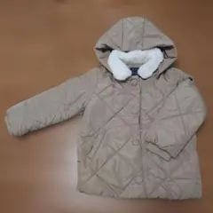 petit main プティマイン　バックフリル中綿ジャケット　120