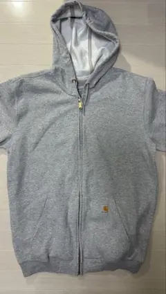 グレー パーカー