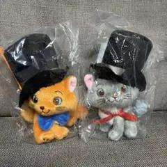 【B賞ぬいぐるみチャーム 】Happyくじ Disney にゃん・にゃん・にゃん