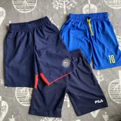 キッズ スポーツ用半ズボン3点セット 約140センチ