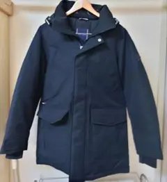 TOMMY HILFIGER ブラック　超美品フード付コート　サイズS