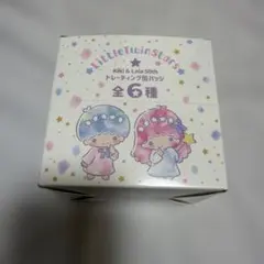キキララ 50周年　サンリオ　リトルツインスターズ　缶バッジ　コンプリートBOX