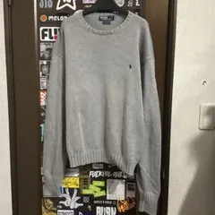 POLO by Ralph Lauren コットンニットセーター XL