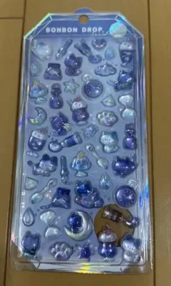 【正規品、即発送】 よるねこボンボン ボンボンドロップ シール シャーベット