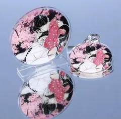 鬼滅の刃 狛治 小雪 アクスタ＋キーホルダー セット