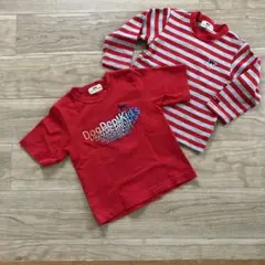 Dog Dept Kids 長袖カットソー 100cm 2枚セット
