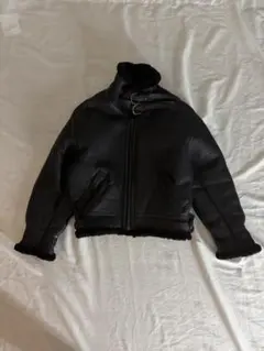 HARAJUKU MOTHER B-3 mouton jacket L size