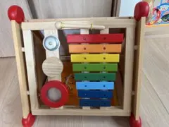 クアドリア Hape社製 28ピース ブロック 積み木 知育玩具 