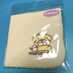 ご当地サンリオ　北海道限定　シマエナガ　刺繍タオル　ポムポムプリン