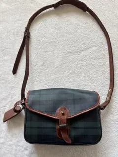 ポロ・ラルフ・ローレン ショルダーバッグ ダークグリーン