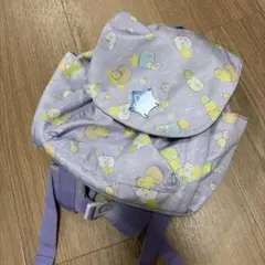 紫色すみっこぐらし柄リュック