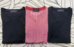 passport Vネックカットソー3枚まとめ売りXL