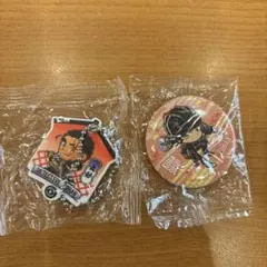 名探偵コナン　くら寿司　ラバーキーホルダー　缶バッチ