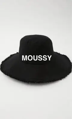 MOUSSY TWILL BUCKET バケットハット ブラックのサムネイル