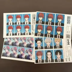 HUNTER×HUNTER 証明写真風イラストカード ヒソカ 4枚セット