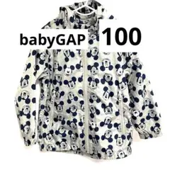 babyGAP 100 105 ミッキーマウス　ウィンドブレーカー　グレーのサムネイル