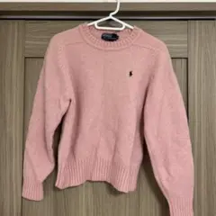 POLOラルフローレン　ニットピンク