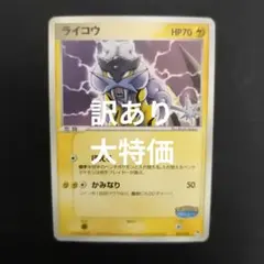 ポケカ　ライコウ　ポケパーク　 005/009のサムネイル