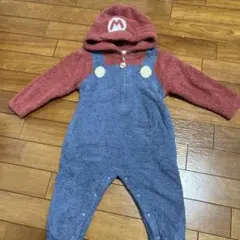 ジェラートピケ マリオ ロンパース ベビーサイズ80〜90