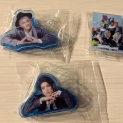 エーステ カプセルトイ アクリルポスター アクリルクリップ 東 ガイ