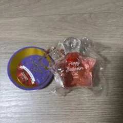 Happy Birthcolor Cat 1月 キーホルダーのサムネイル