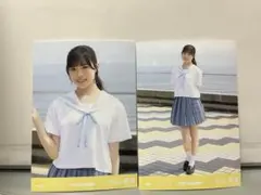 ニアジョイ 村山 結香 生写真 ブルーハワイレモン ジャケット衣装 セミコンプ