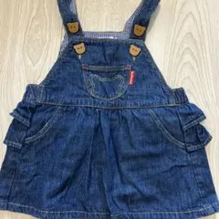 Hot Biscuits デニムオーバーオール 80