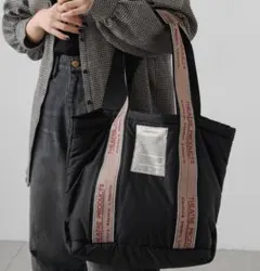 THEATRE PRODUCTS ピュアルセシン ジャガードテープパファートート