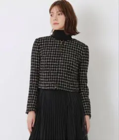 EPOCA エポカ　クロスチェックスーツ　ツィード　セットアップ　サイズ38