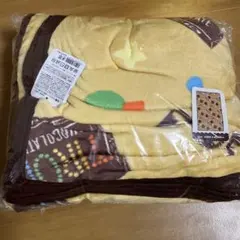 チロルチョコ　フランネル毛布