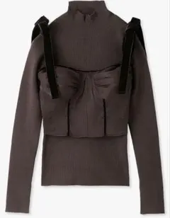 snidel ビスチェセットニットプルオーバー