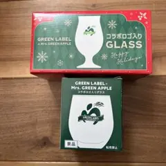 GREEN LABEL x Mrs. GREEN APPLE グラス