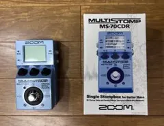 ZOOM MS-70CDR MultiStomp 美品 元箱・説明書付のサムネイル