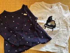 美品⭐︎プティマイン長袖カットソー2点セット