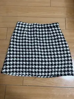 千鳥格子柄 タイトスカート