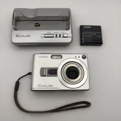 CASIO EXILIM EX-Z50 シルバー 新品バッテリー付 CASIO カシオ EXILIM エクシリム EX-Z50 シルバー 本体