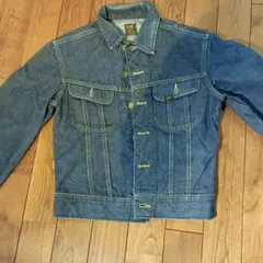 70s USA製 Lee 101-J デニムジャケット 四角黒タグ /サイズ36