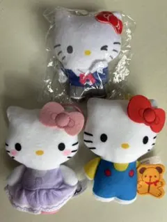 【平成レトロ】ハローキティ キーホルダー 3点セット 新品未使用