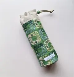 【再販】Ｌサイズボトルケース ミナペルホネン生地使用lo-greenのサムネイル