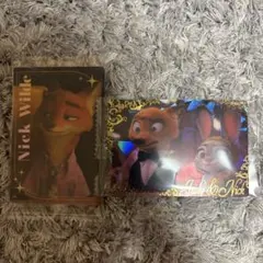 ズートピア　カードソフトクッキー　ニック　ジュディ　2種セット