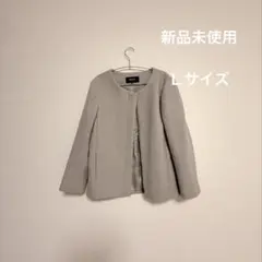 新品　定価22000円　コムサイズム　ノーカラーコート