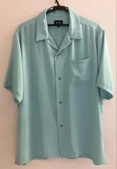 BEAMS ウォッシャブルオープンカラーシャツ