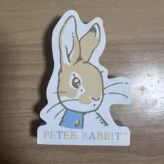 ピーターラビット ダイカットメモ帳
